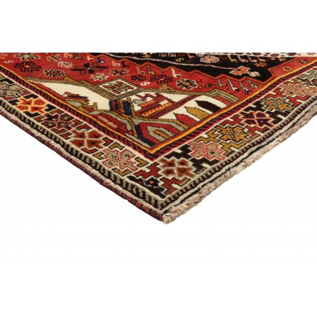 Tappeto Shiraz Persia marrone blu 180x260