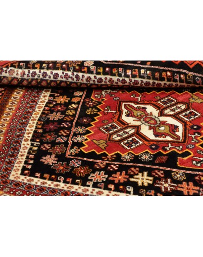 Tappeto Shiraz Persia marrone blu 180x260