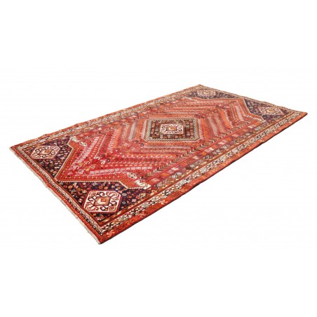 Tappeto Shiraz Persia marrone giallo 180x295