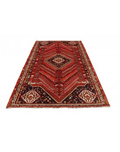Tappeto Shiraz Persia marrone giallo 180x295
