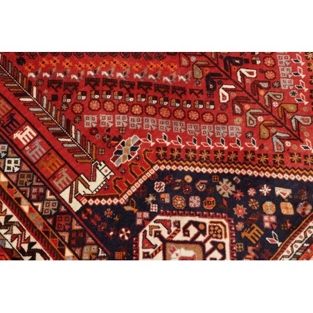 Tappeto Shiraz Persia marrone giallo 180x295