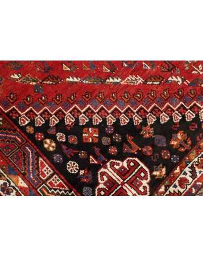 Tappeto Shiraz Persia marrone giallo 172x260