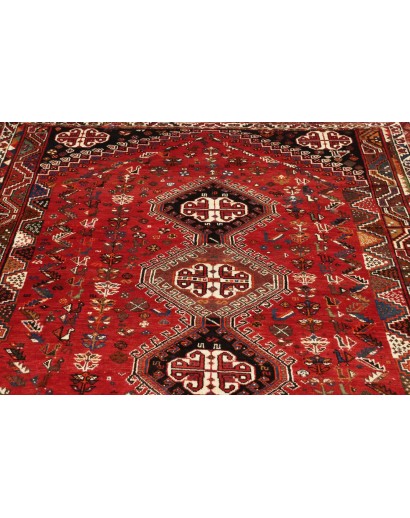 Tappeto Shiraz Persia marrone giallo 172x260