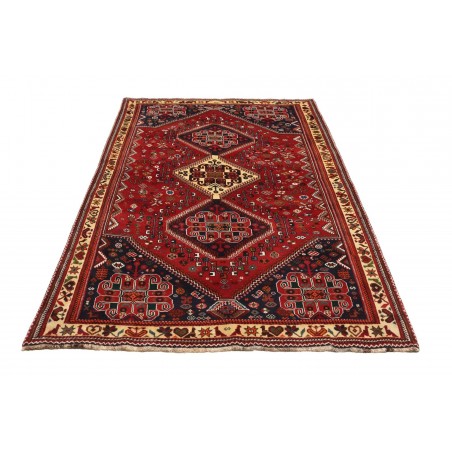 Tappeto Shiraz Persia marrone giallo 175x287