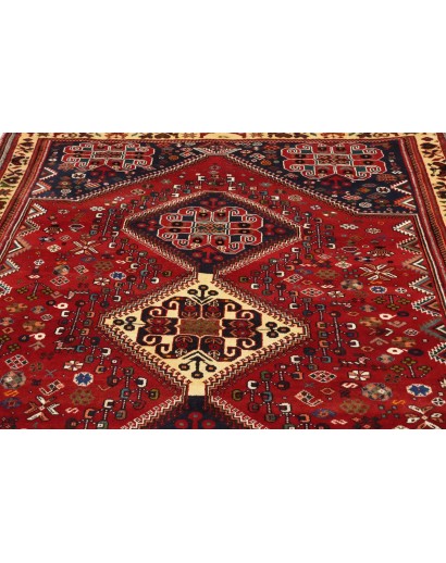 Tappeto Shiraz Persia marrone giallo 175x287