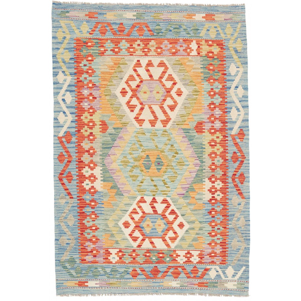 Tappeto Kilim Afghanistan beige 109x159 Tappeto Kilim Afghanistan beige 109x159