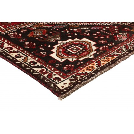Tappeto Shiraz Persia marrone giallo 167x261