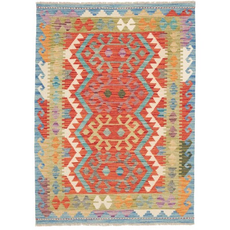 Tappeto Kilim Afghanistan marrone 106x146