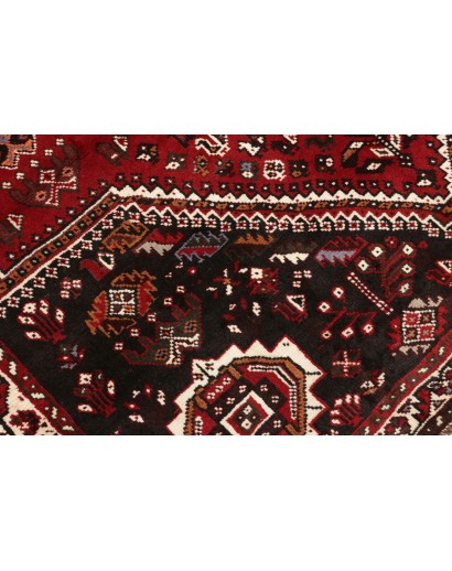 Tappeto Shiraz Persia marrone giallo 167x261