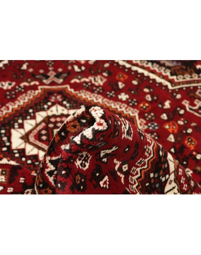 Tappeto Shiraz Persia marrone giallo 167x261