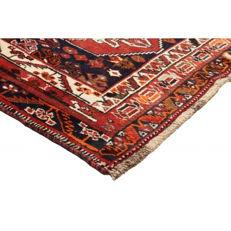 Tappeto Shiraz Persia marrone blu 187x283