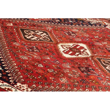 Tappeto Shiraz Persia marrone blu 187x283