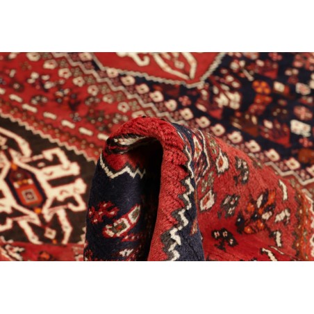 Tappeto Shiraz Persia marrone blu 187x283