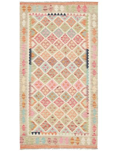 Tappeto Kilim Afghanistan beige 105x196