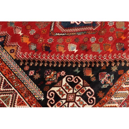 Tappeto Shiraz Persia marrone giallo 178x270