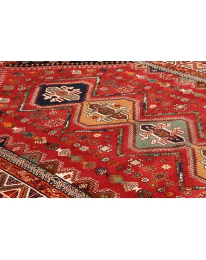 Tappeto Shiraz Persia marrone giallo 178x270
