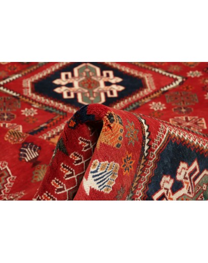 Tappeto Shiraz Persia marrone giallo 178x270