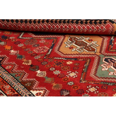 Tappeto Shiraz Persia marrone giallo 178x270
