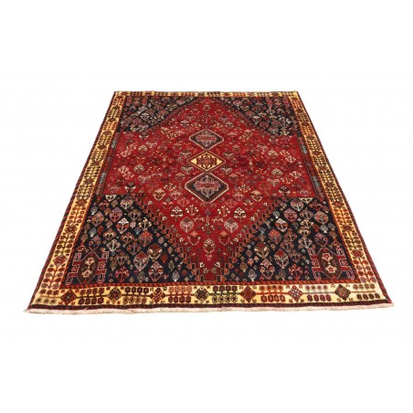 Tappeto Shiraz Fine Persia marrone blu 162x238