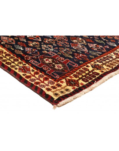 Tappeto Shiraz Fine Persia marrone blu 162x238