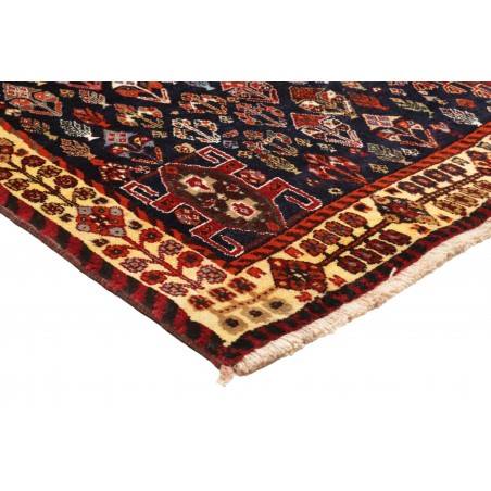 Tappeto Shiraz Fine Persia marrone blu 162x238
