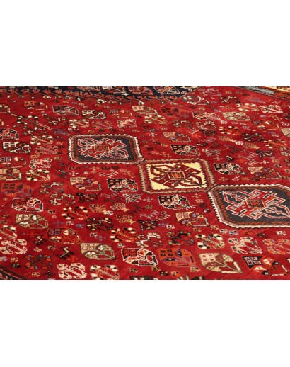 Tappeto Shiraz Fine Persia marrone blu 162x238