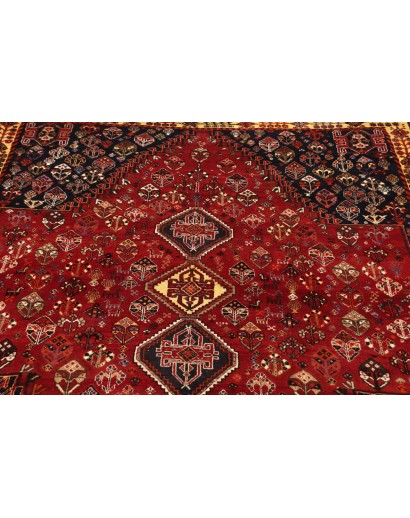 Tappeto Shiraz Fine Persia marrone blu 162x238
