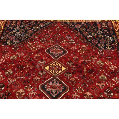 Tappeto Shiraz Fine Persia marrone blu 162x238