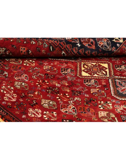 Tappeto Shiraz Fine Persia marrone blu 162x238