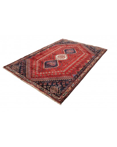 Tappeto Shiraz Fine Persia marrone giallo 182x258
