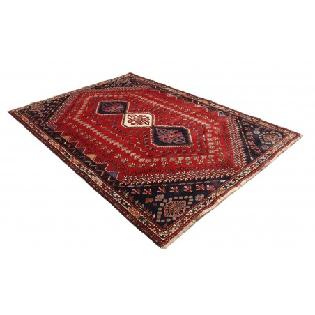 Tappeto Shiraz Fine Persia marrone giallo 182x258