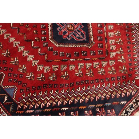Tappeto Shiraz Fine Persia marrone giallo 182x258