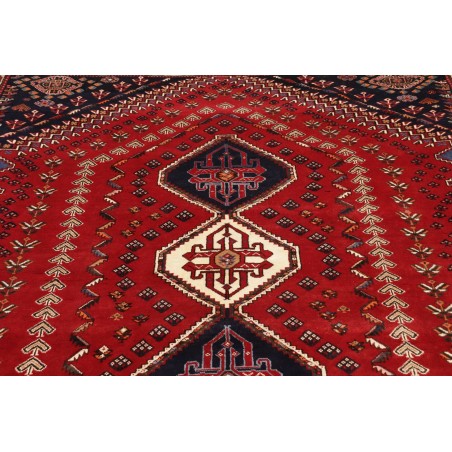 Tappeto Shiraz Fine Persia marrone giallo 182x258