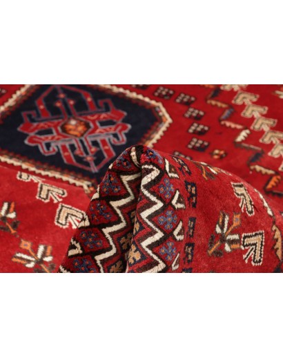 Tappeto Shiraz Fine Persia marrone giallo 182x258