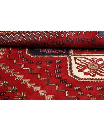 Tappeto Shiraz Fine Persia marrone giallo 182x258