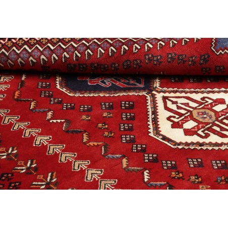 Tappeto Shiraz Fine Persia marrone giallo 182x258