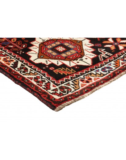 Tappeto Shiraz Persia grigio giallo 168x260