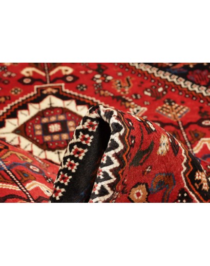 Tappeto Shiraz Persia grigio giallo 168x260