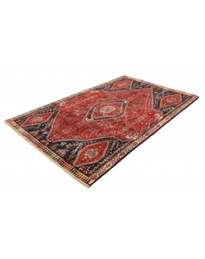 Tappeto Shiraz Fine Persia marrone blu 163x260