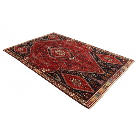 Tappeto Shiraz Fine Persia marrone blu 163x260