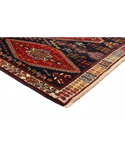 Tappeto Shiraz Fine Persia marrone blu 163x260