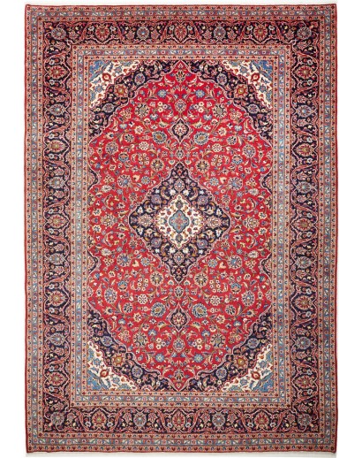 Tappeto Ardakan Persia marrone bianco 242x346