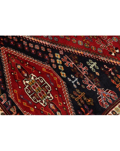 Tappeto Shiraz Fine Persia marrone blu 163x260