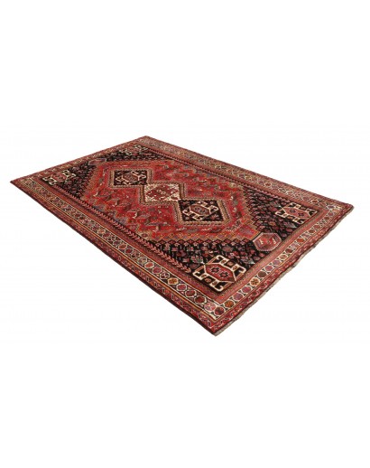 Tappeto Shiraz Persia marrone blu 170x260