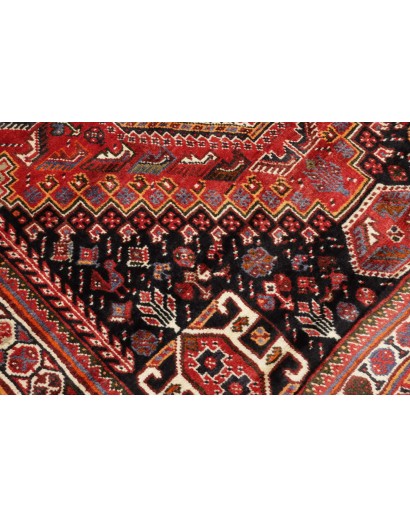 Tappeto Shiraz Persia marrone blu 170x260