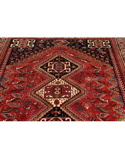 Tappeto Shiraz Persia marrone blu 170x260