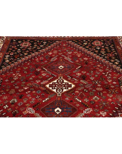 Tappeto Shiraz Persia marrone blu 175x250
