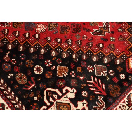 Tappeto Shiraz Persia marrone giallo 175x262