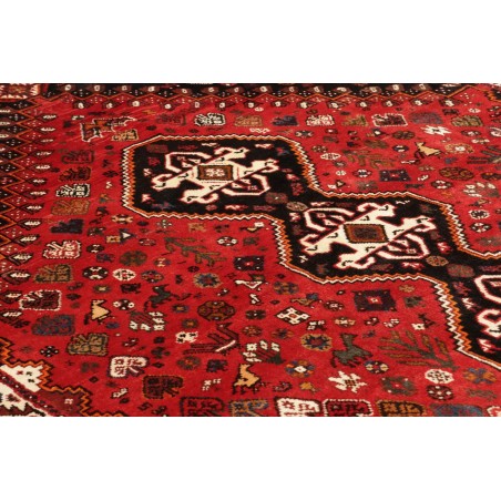Tappeto Shiraz Persia marrone giallo 175x262