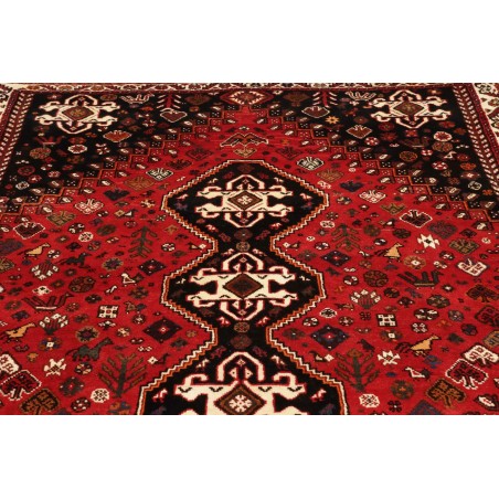 Tappeto Shiraz Persia marrone giallo 175x262
